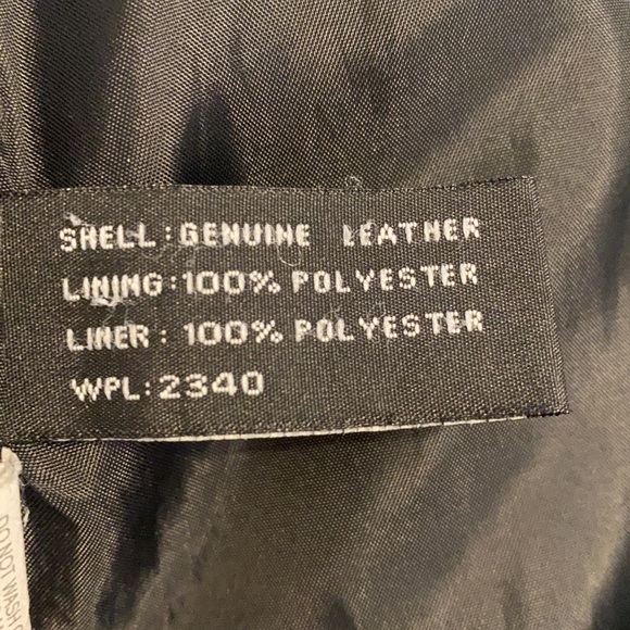 Raffaelo Genuine Leather Women’s Back Jacket Sz M - Picture 4 of 11